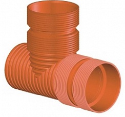 Тройник ПП InCor гофрированный SN8 45-90* купить в Минске